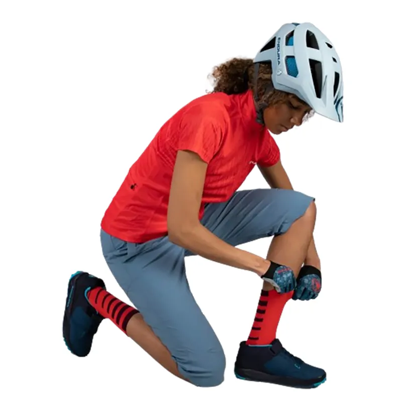 Endura Women's Hummvee Ray S/S Jersey Pomegranate-8